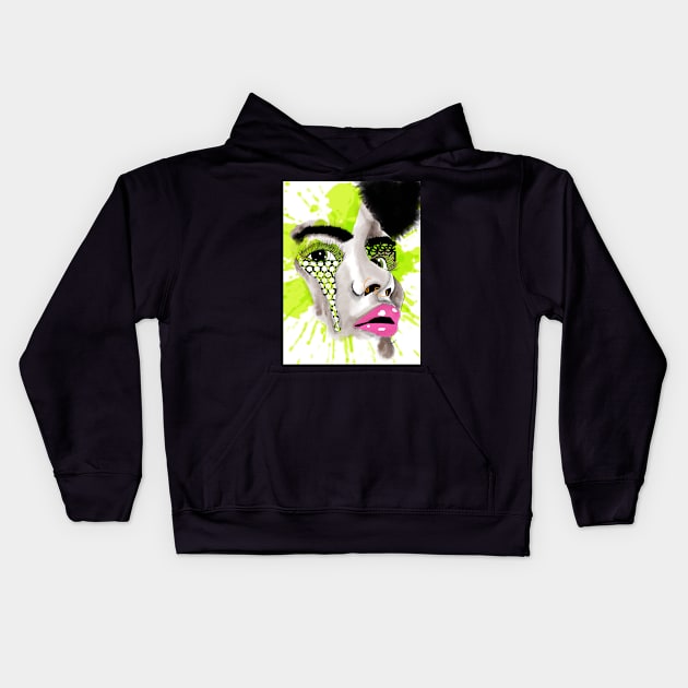 “Untitled illustration” Kids Hoodie by Roxbuc